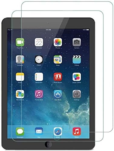 [דו-מארז] --wofun מגן מסך התואם ל- iPad דור 6/5 ， iPad Air 1, iPad Air 2, iPad Pro 9.7 אינץ 'סרט זכוכית